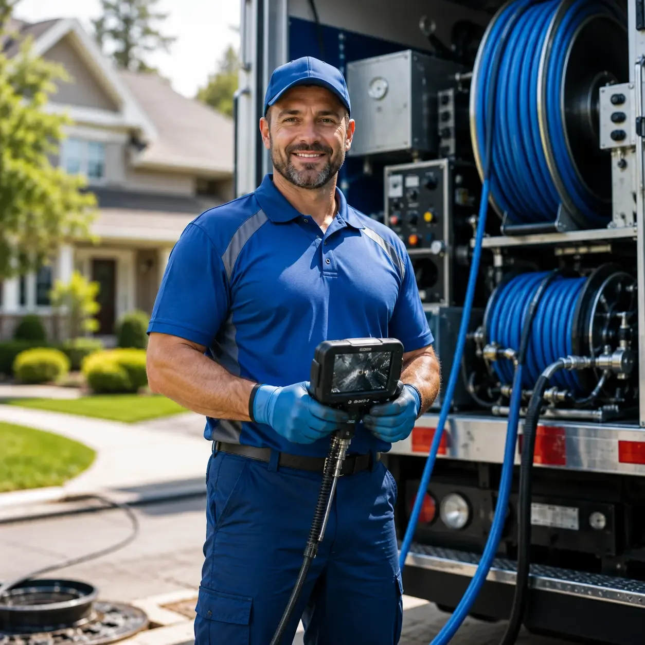 Local outdoor drain cleaning specialists in Du Pont, GA